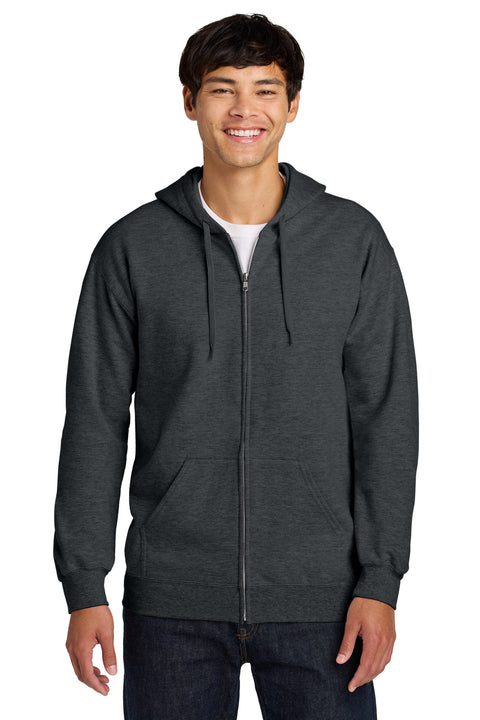 Gildan Softstyle ® Midweight Fleece Full-Zip Hooded Sweatshirt SF600