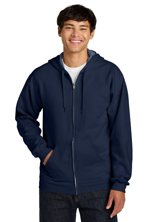 Gildan Softstyle ® Midweight Fleece Full-Zip Hooded Sweatshirt SF600