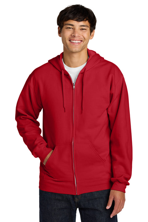Gildan Softstyle ® Midweight Fleece Full-Zip Hooded Sweatshirt SF600