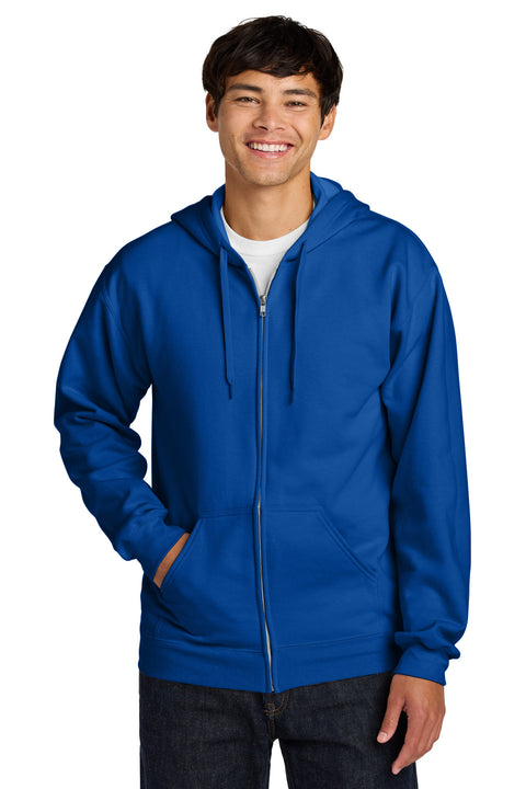 Gildan Softstyle ® Midweight Fleece Full-Zip Hooded Sweatshirt SF600