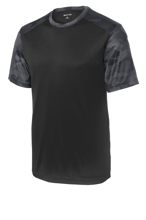 Sport-Tek® CamoHex Colorblock Tee. ST371