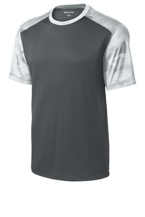 Sport-Tek® CamoHex Colorblock Tee. ST371