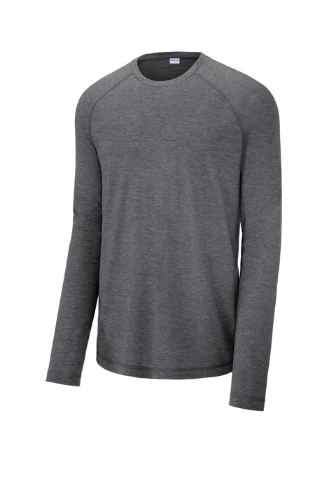 Sport-Tek ® PosiCharge ® Long Sleeve Tri-Blend Wicking Raglan Tee ST400LS