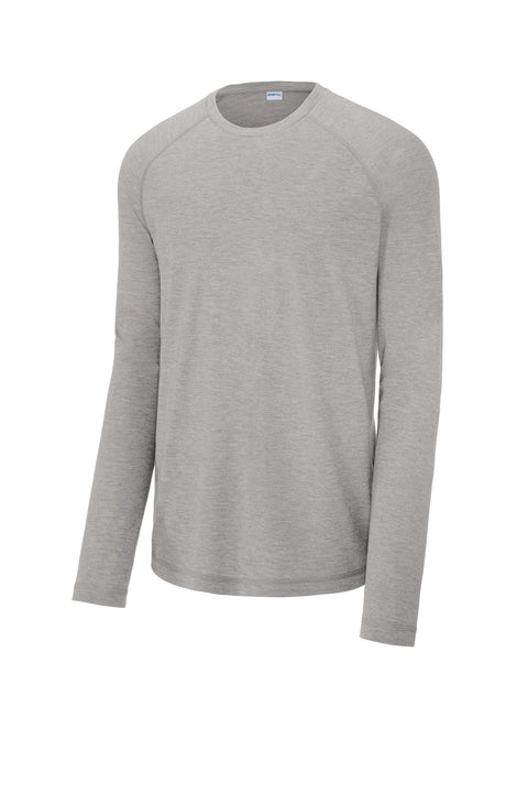 Sport-Tek ® PosiCharge ® Long Sleeve Tri-Blend Wicking Raglan Tee ST400LS
