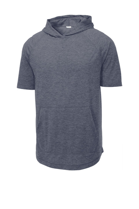 Sport-Tek ® PosiCharge ® Tri-Blend Wicking Short Sleeve Hoodie. ST404