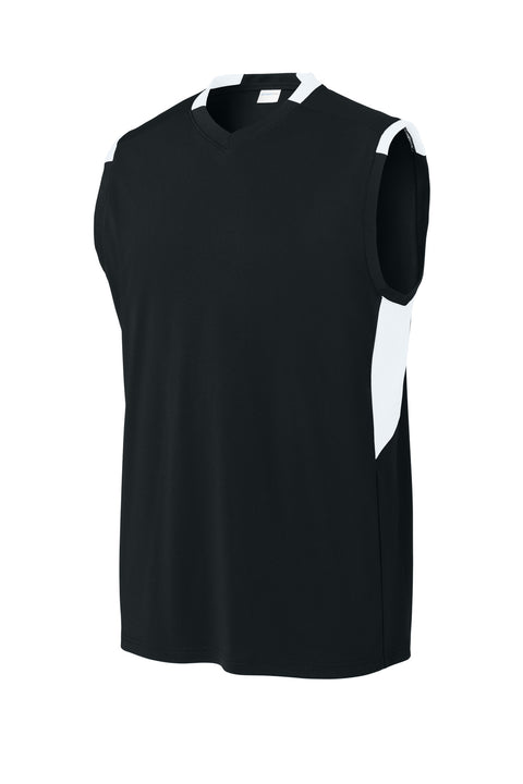Sport-Tek® Club Sleeveless V-Neck ST441