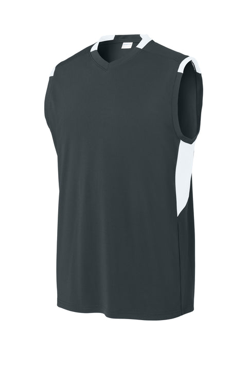 Sport-Tek® Club Sleeveless V-Neck ST441