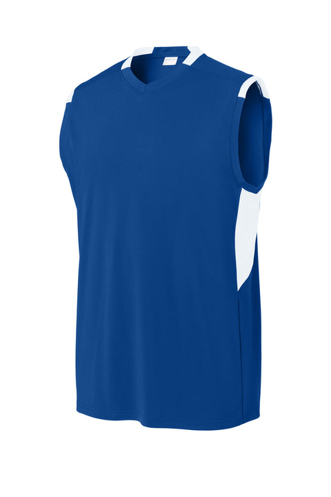 Sport-Tek® Club Sleeveless V-Neck ST441