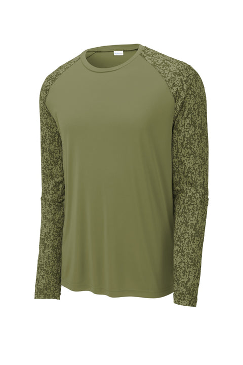 Sport-Tek ® Long Sleeve Digi Camo Tee. ST460LS