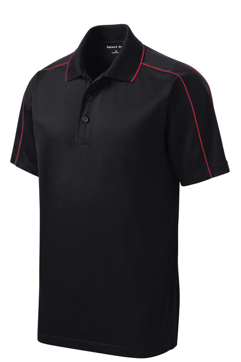 Sport-Tek® Micropique Sport-Wick® Piped Polo. ST653