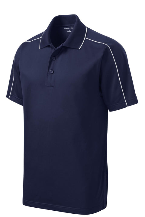Sport-Tek® Micropique Sport-Wick® Piped Polo. ST653