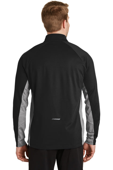 Sport-Tek® Sport-Wick® Stretch Contrast 1/4-Zip Pullover. ST854