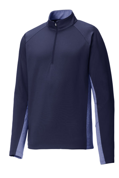 Sport-Tek® Sport-Wick® Stretch Contrast 1/4-Zip Pullover. ST854