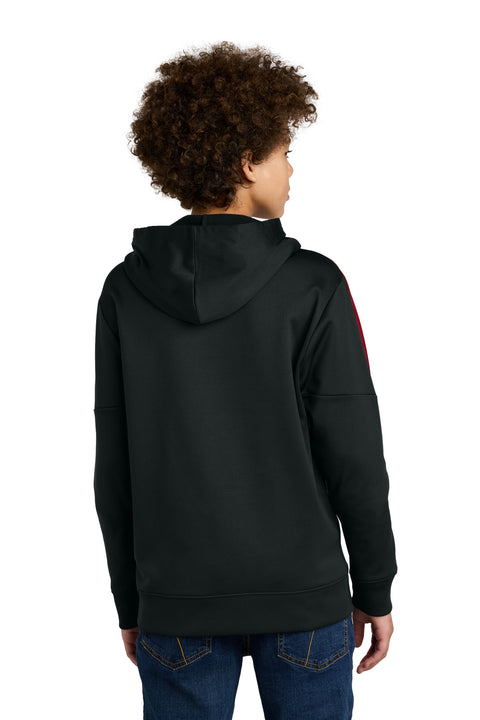 Sport-Tek® Youth Sport-Wick® Fleece United Pullover Hoodie YST255