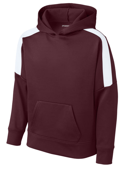 Sport-Tek® Youth Sport-Wick® Fleece United Pullover Hoodie YST255