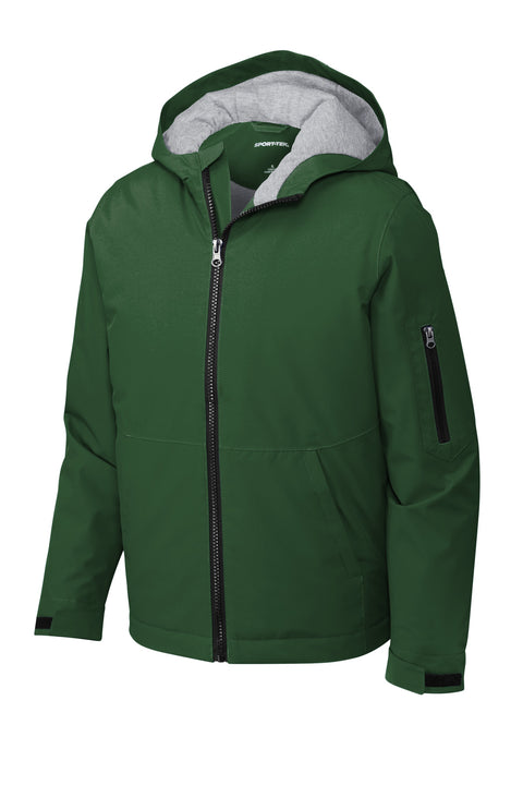 Sport-Tek® Youth Waterproof Insulated Jacket YST56