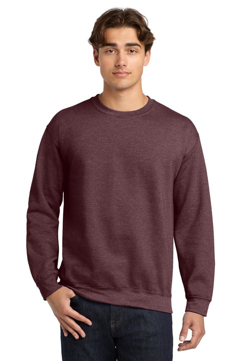 Gildan ®  Heavy Blend™ Crewneck Sweatshirt.  18000 - [Heather Dark Maroon]