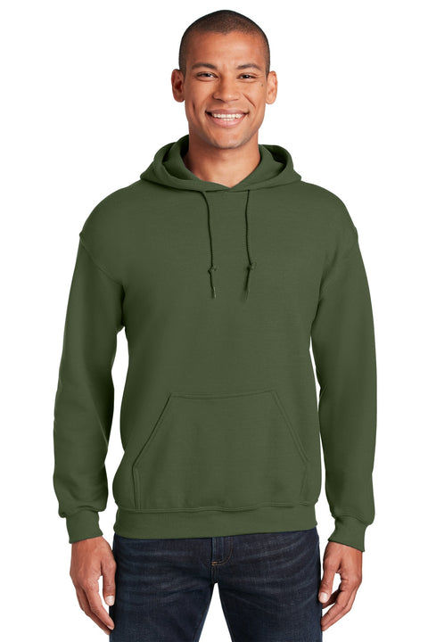 Gildan ®  - Heavy Blend ™  Hooded Sweatshirt.  18500 - [Military Green]