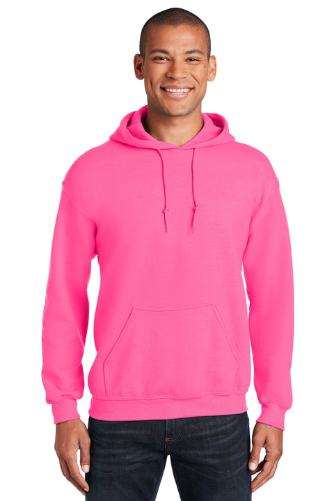 Gildan ®  - Heavy Blend ™  Hooded Sweatshirt.  18500 - [Safety Pink]