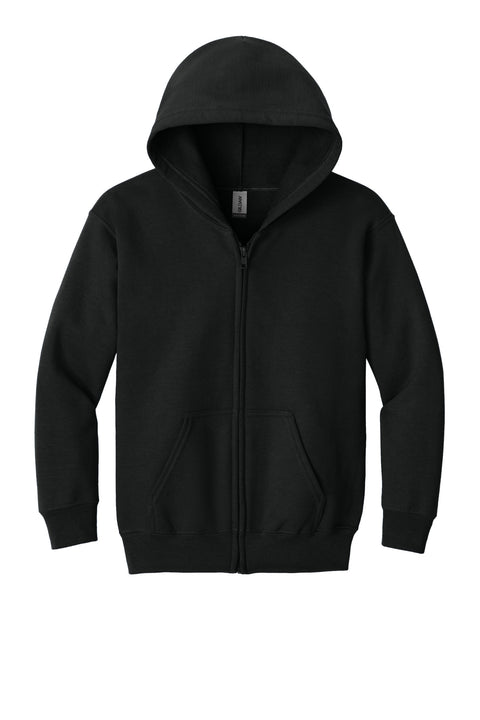 Gildan® Youth Heavy Blend™ Full-Zip Hooded Sweatshirt. 18600B