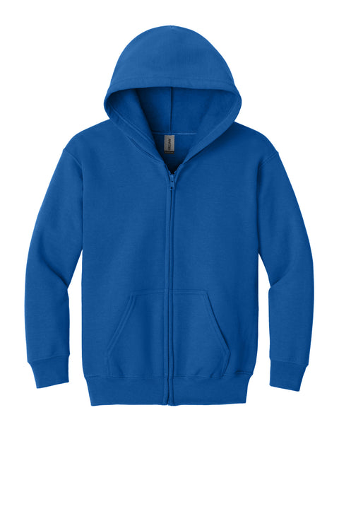 Gildan® Youth Heavy Blend™ Full-Zip Hooded Sweatshirt. 18600B