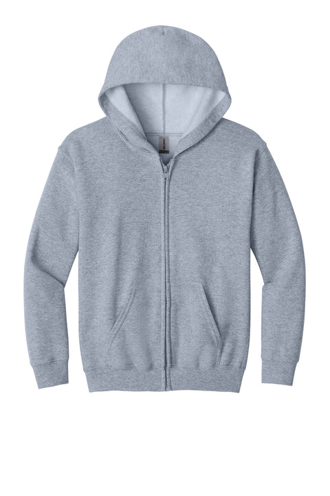 Gildan® Youth Heavy Blend™ Full-Zip Hooded Sweatshirt. 18600B