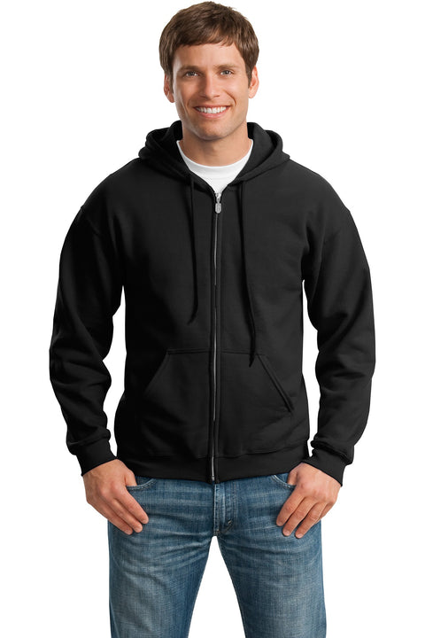 Gildan ®  - Heavy Blend™ Full-Zip Hooded Sweatshirt. 18600 - [Black]