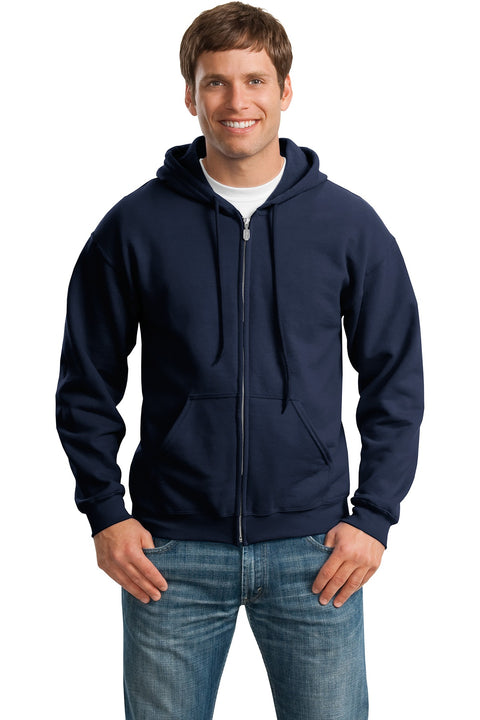 Gildan ®  - Heavy Blend™ Full-Zip Hooded Sweatshirt. 18600 - [Navy]