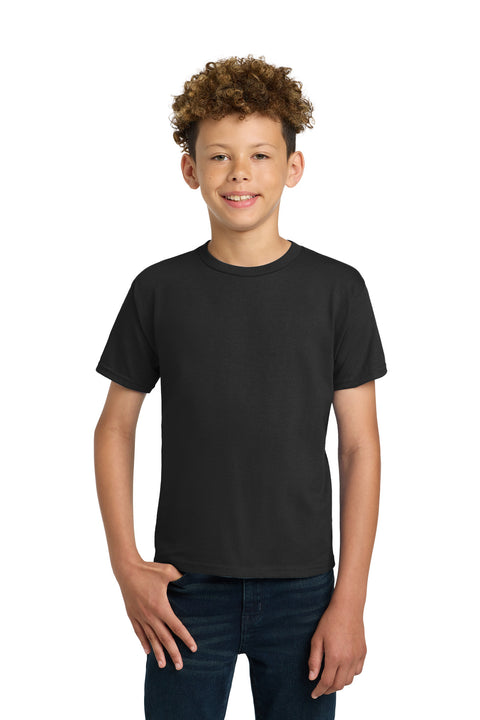 Gildan ®  - Youth Ultra Cotton ® 100% US Cotton T-Shirt. 2000B - [Black]