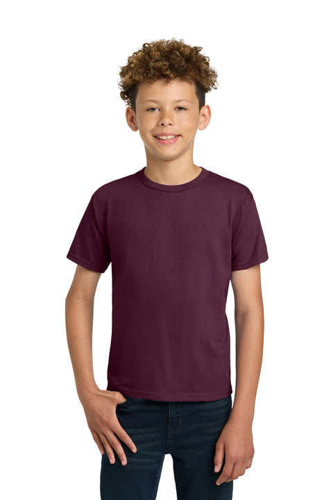 Gildan ®  - Youth Ultra Cotton ® 100% US Cotton T-Shirt. 2000B - [Maroon]