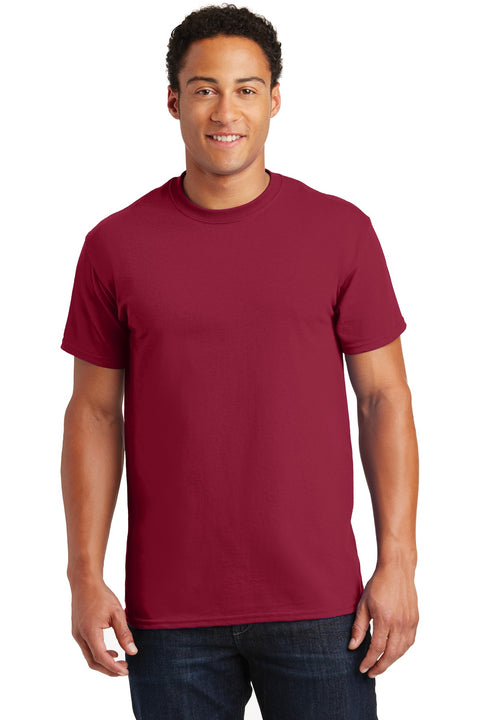 Gildan ®  - Ultra Cotton ®  100% US Cotton T-Shirt.  2000 - [Cardinal Red]