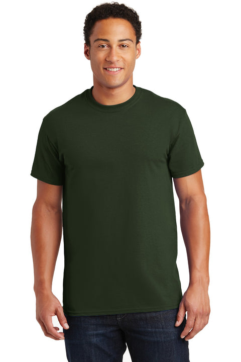 Gildan ®  - Ultra Cotton ®  100% US Cotton T-Shirt.  2000 - [Forest Green]