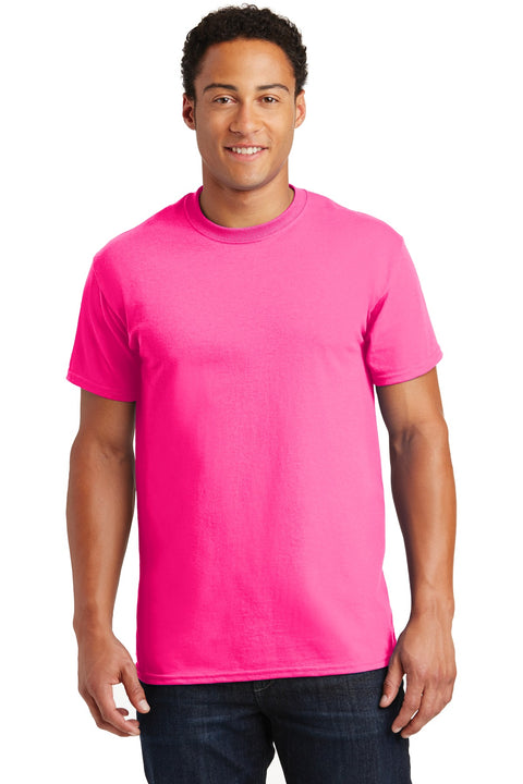 Gildan ®  - Ultra Cotton ®  100% US Cotton T-Shirt.  2000 - [Safety Pink]