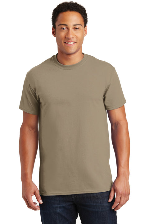 Gildan ®  - Ultra Cotton ®  100% US Cotton T-Shirt.  2000 - [Tan]