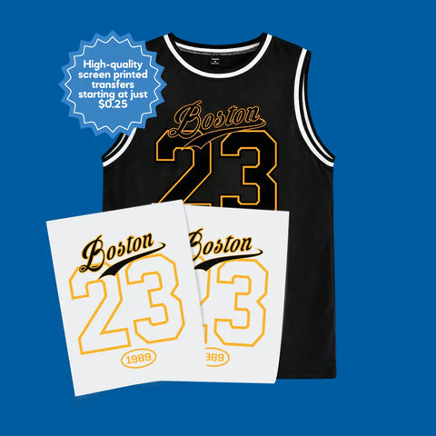 25¢ to $1.19 Transfer – 1 & 2 Colors