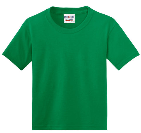 Jerzees® - Youth Dri-Power® 50/50 Cotton/Poly T-Shirt.  29B