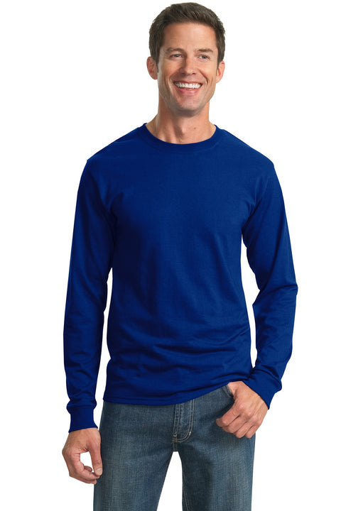 Jerzees ®  - Dri-Power ®  50/50 Cotton/Poly Long Sleeve T-Shirt.  29LS - [Royal]