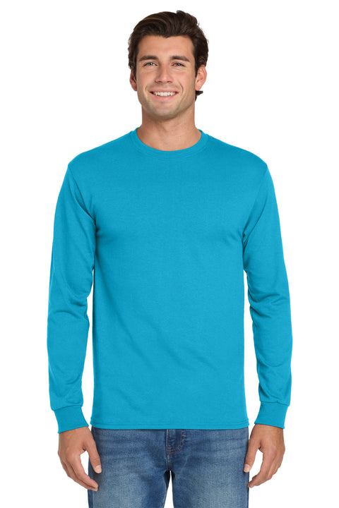 Jerzees ®  - Dri-Power ®  50/50 Cotton/Poly Long Sleeve T-Shirt.  29LS - [California Blue]
