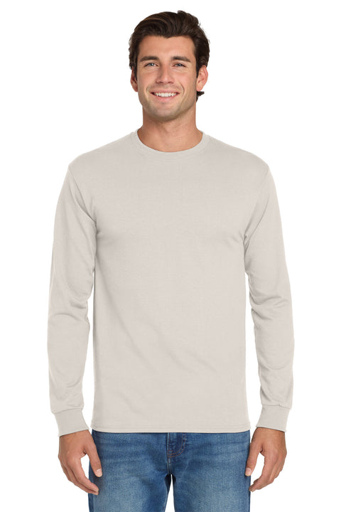 Jerzees ®  - Dri-Power ®  50/50 Cotton/Poly Long Sleeve T-Shirt.  29LS - [Sandstone]
