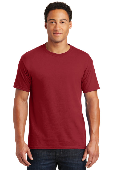 Jerzees ®  -  Dri-Power ®  50/50 Cotton/Poly T-Shirt.  29M - [Crimson]