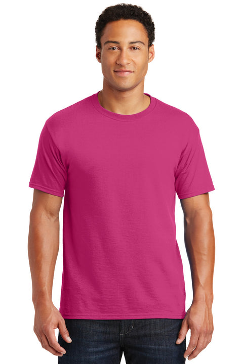Jerzees ®  -  Dri-Power ®  50/50 Cotton/Poly T-Shirt.  29M - [Cyber Pink]