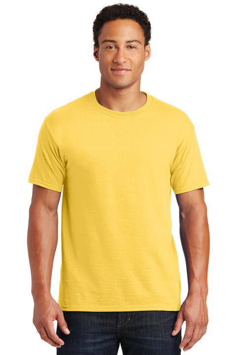 Jerzees ®  -  Dri-Power ®  50/50 Cotton/Poly T-Shirt.  29M - [Island Yellow]