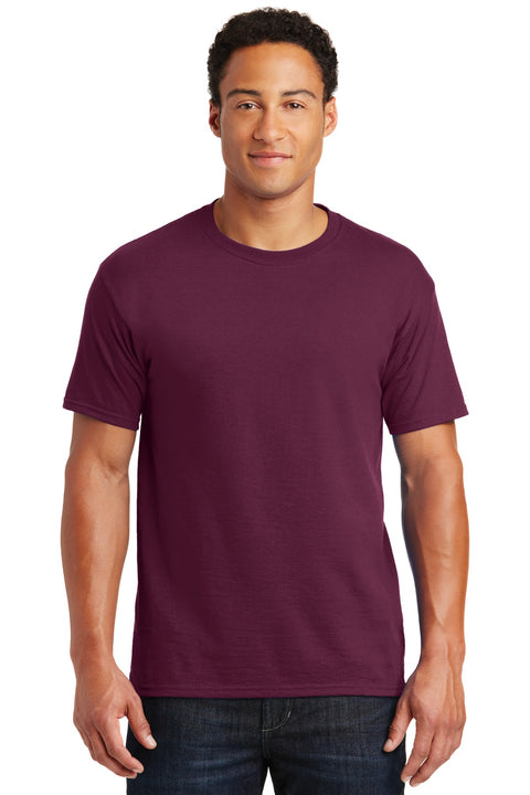 Jerzees ®  -  Dri-Power ®  50/50 Cotton/Poly T-Shirt.  29M - [Maroon]