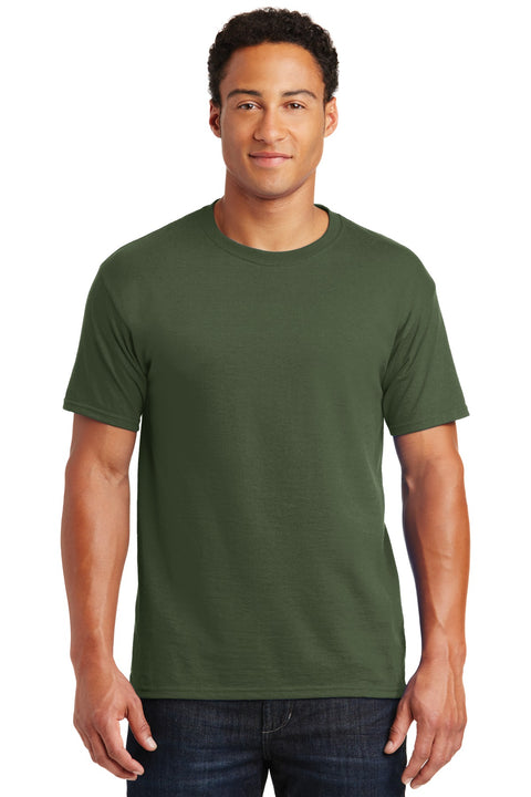 Jerzees ®  -  Dri-Power ®  50/50 Cotton/Poly T-Shirt.  29M - [Military Green]