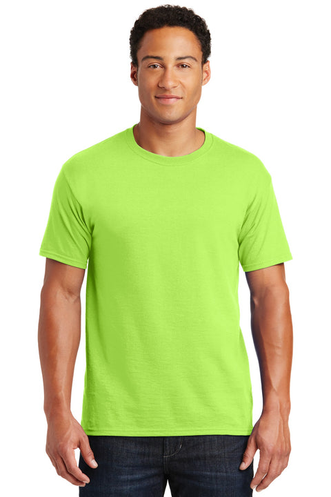 Jerzees ®  -  Dri-Power ®  50/50 Cotton/Poly T-Shirt.  29M - [Neon Green]