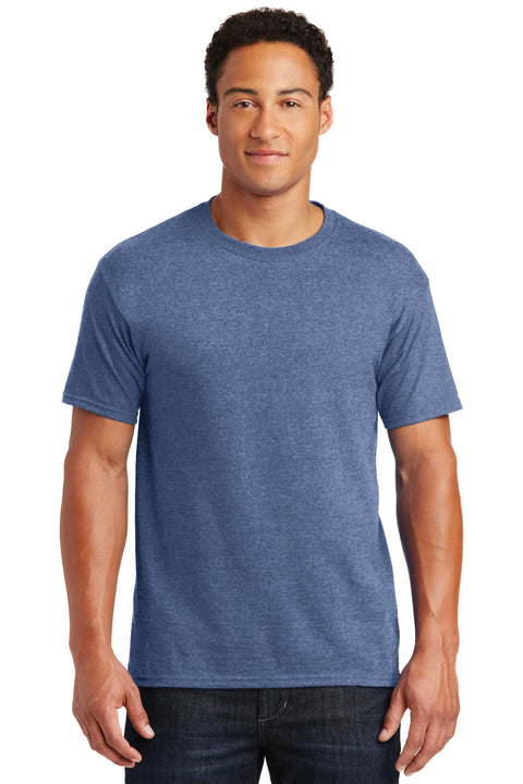 Jerzees ®  -  Dri-Power ®  50/50 Cotton/Poly T-Shirt.  29M - [Vintage Heather Blue]