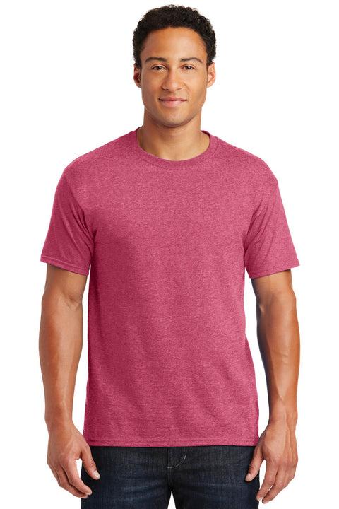 Jerzees ®  -  Dri-Power ®  50/50 Cotton/Poly T-Shirt.  29M - [Vintage Heather Red]