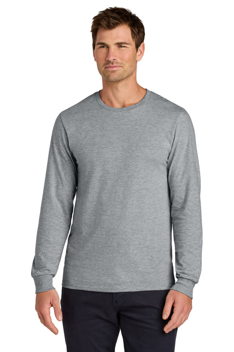 Jerzees Classics ™  Unisex Cotton Long Sleeve T-Shirt 363L - [Athletic Heather]
