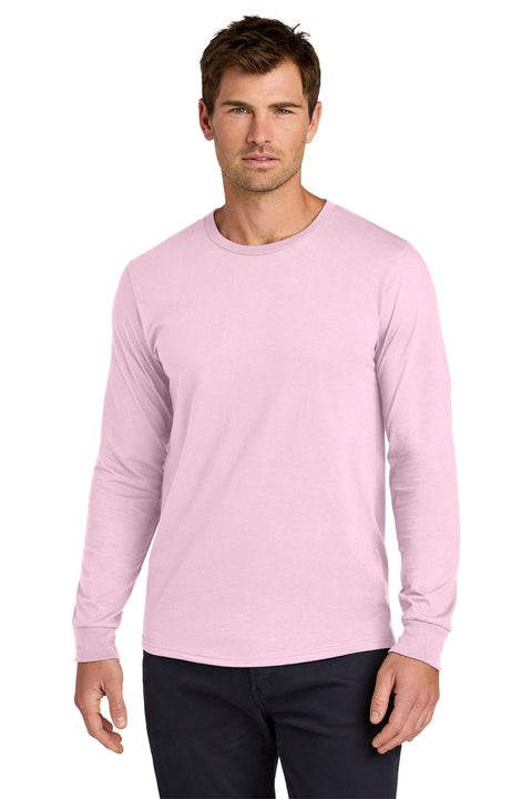 Jerzees Classics ™  Unisex Cotton Long Sleeve T-Shirt 363L - [Classic Pink]