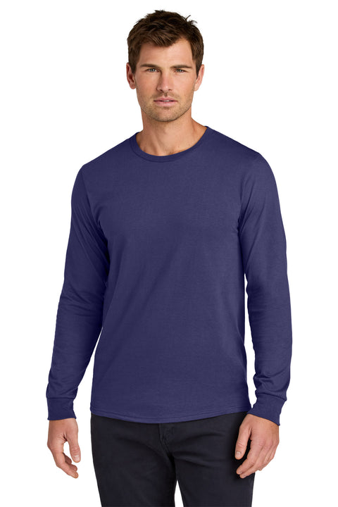 Jerzees Classics ™  Unisex Cotton Long Sleeve T-Shirt 363L - [Deep Purple]